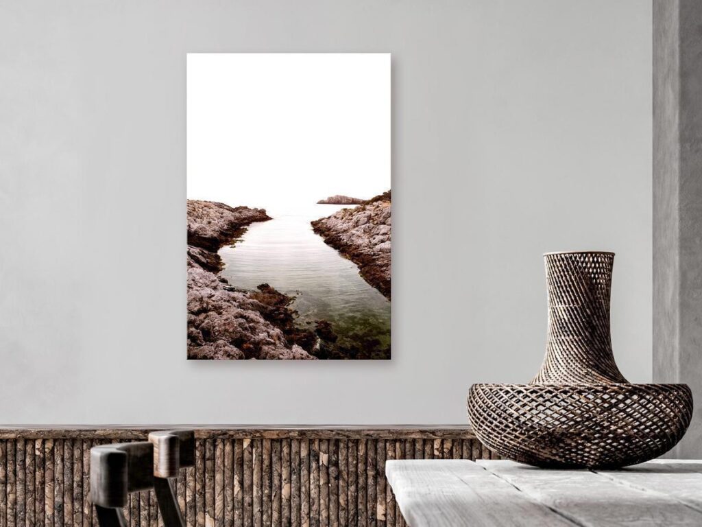 Schilderij - Rocky Harbor (1 Part) Vertical