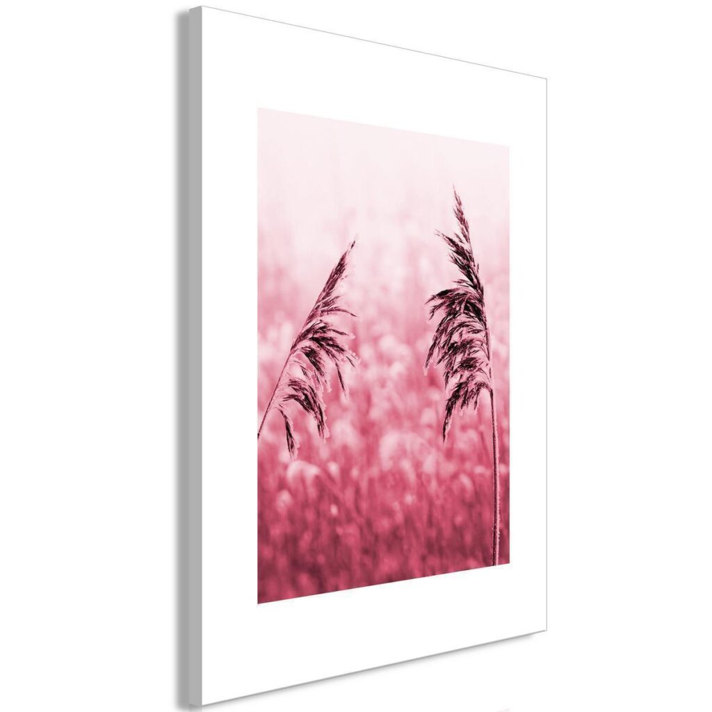 Schilderij - Ruby Stalk (1 Part) Vertical - Afbeelding 2