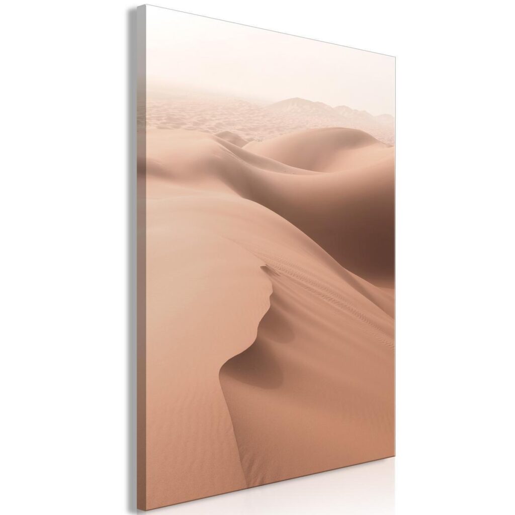 Schilderij - Sandy Space (1 Part) Vertical - Afbeelding 2
