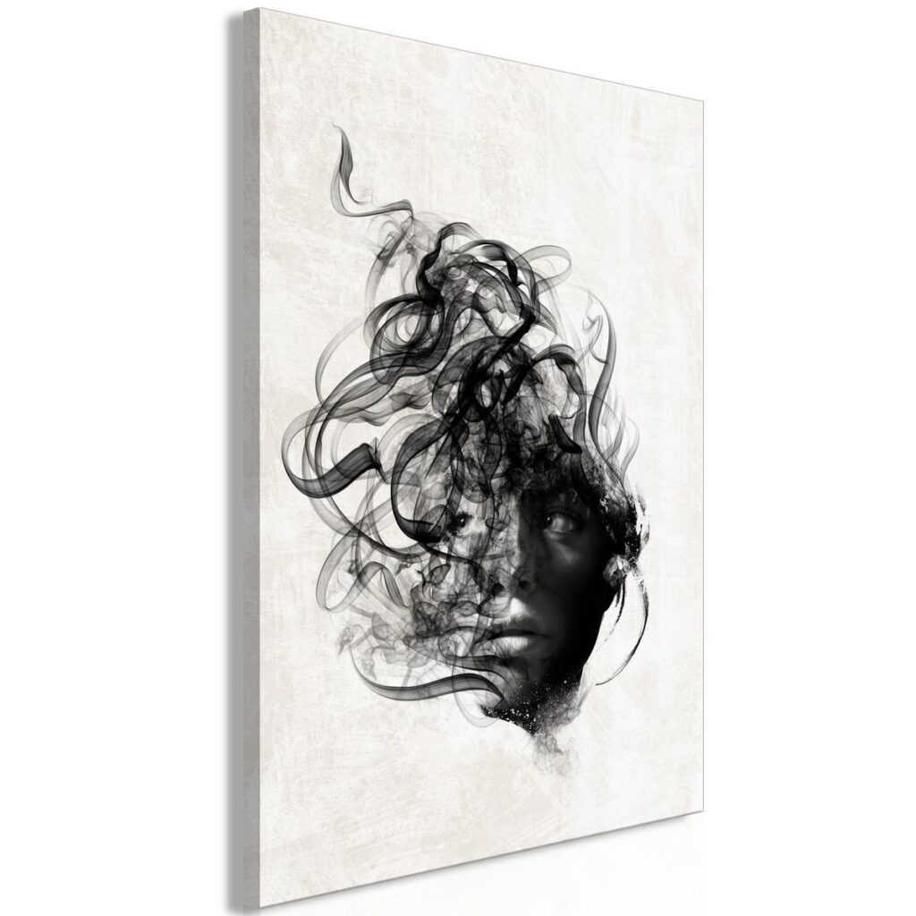 Schilderij - Scattered Thoughts (1 Part) Vertical - Afbeelding 2