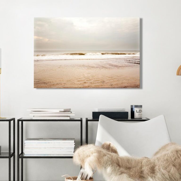 Schilderij - Sea After Storm (1 Part) Wide