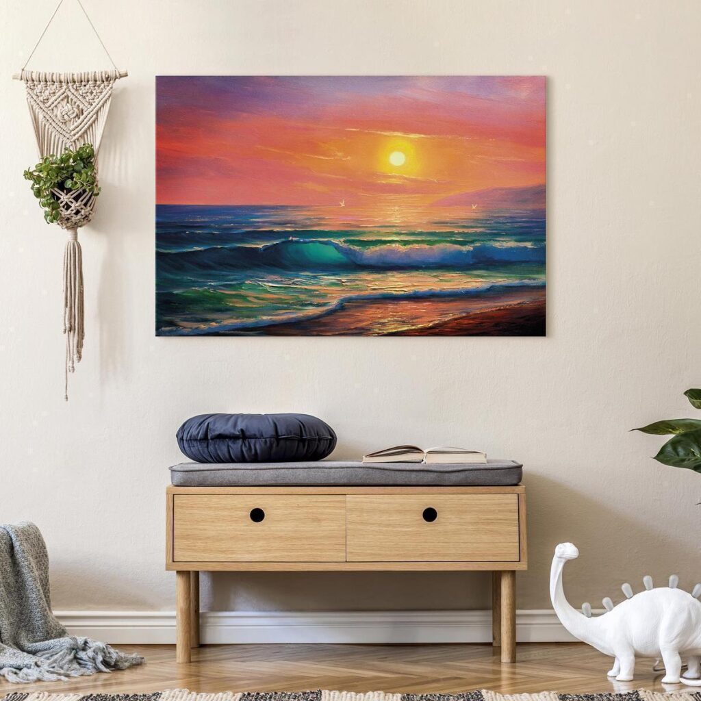 Schilderij - Sea Dream - Afbeelding 4