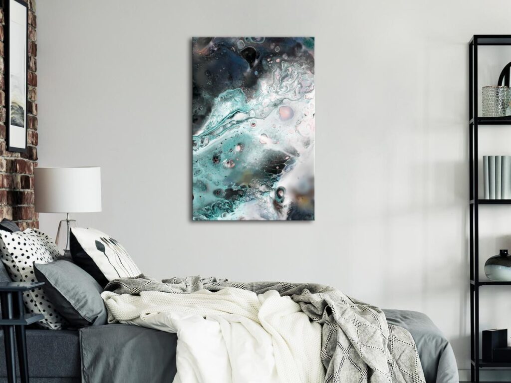 Schilderij - Sea Elements (1 Part) Vertical