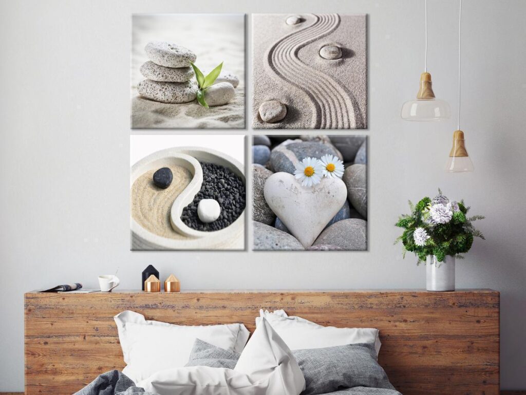 Schilderij - Sea: Yin and Yang - Afbeelding 2