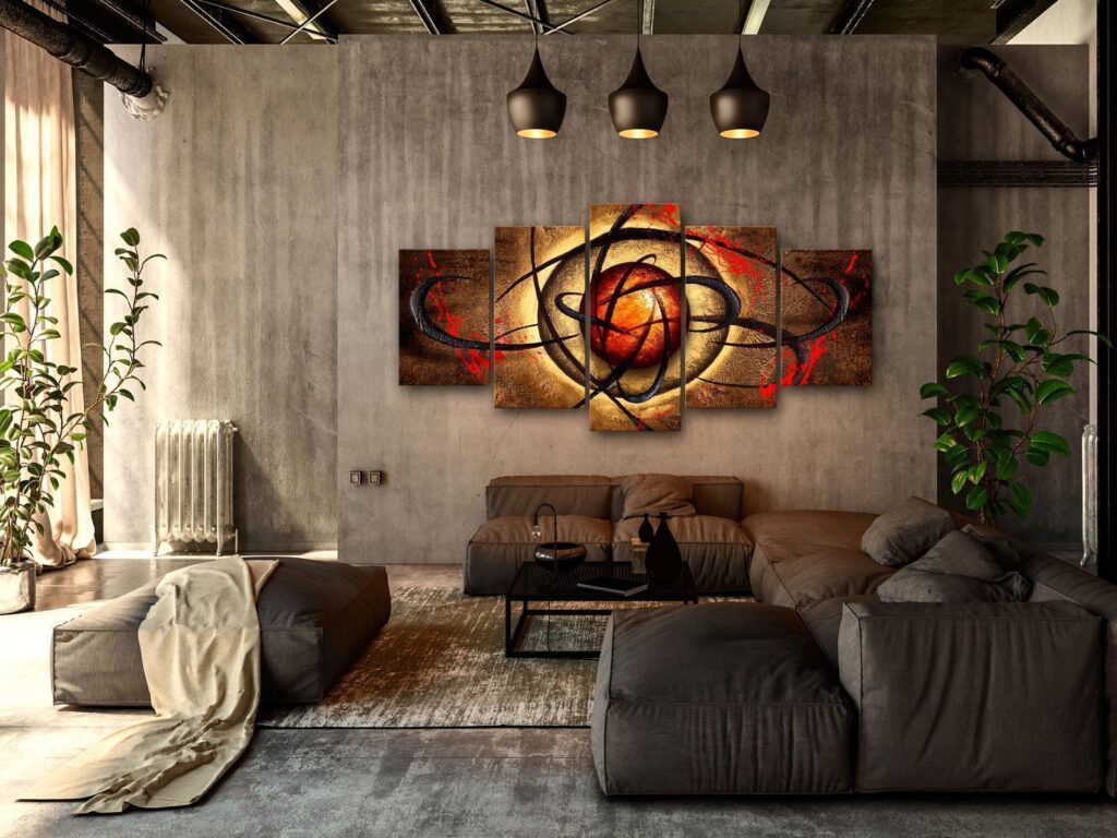 Schilderij - Secret Eye II - Afbeelding 2