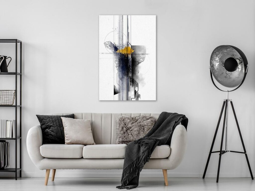 Schilderij - Sentimental Journey (1 Part) Vertical