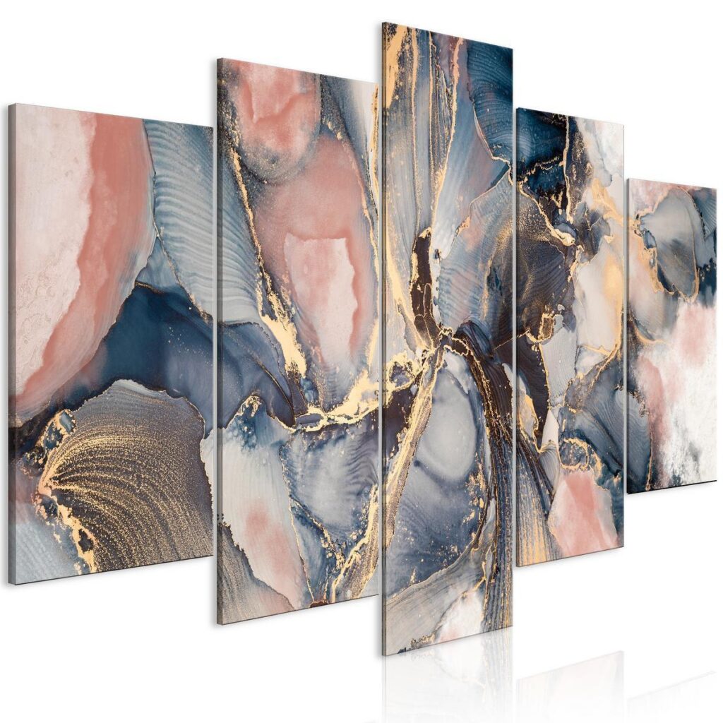 Schilderij - Sentimental Journey (5 Parts) Wide - Afbeelding 2