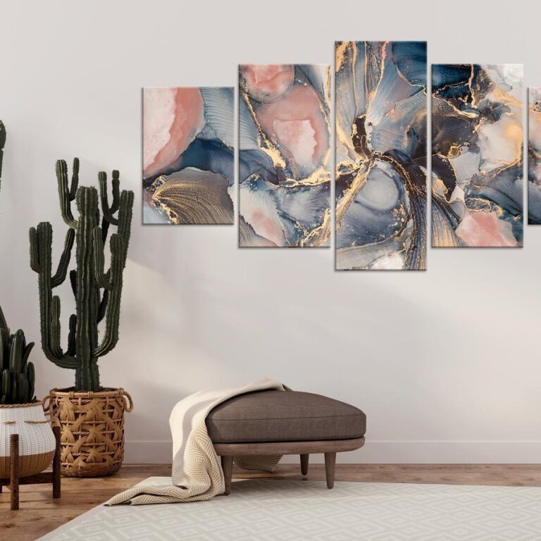 Schilderij - Sentimental Journey (5 Parts) Wide