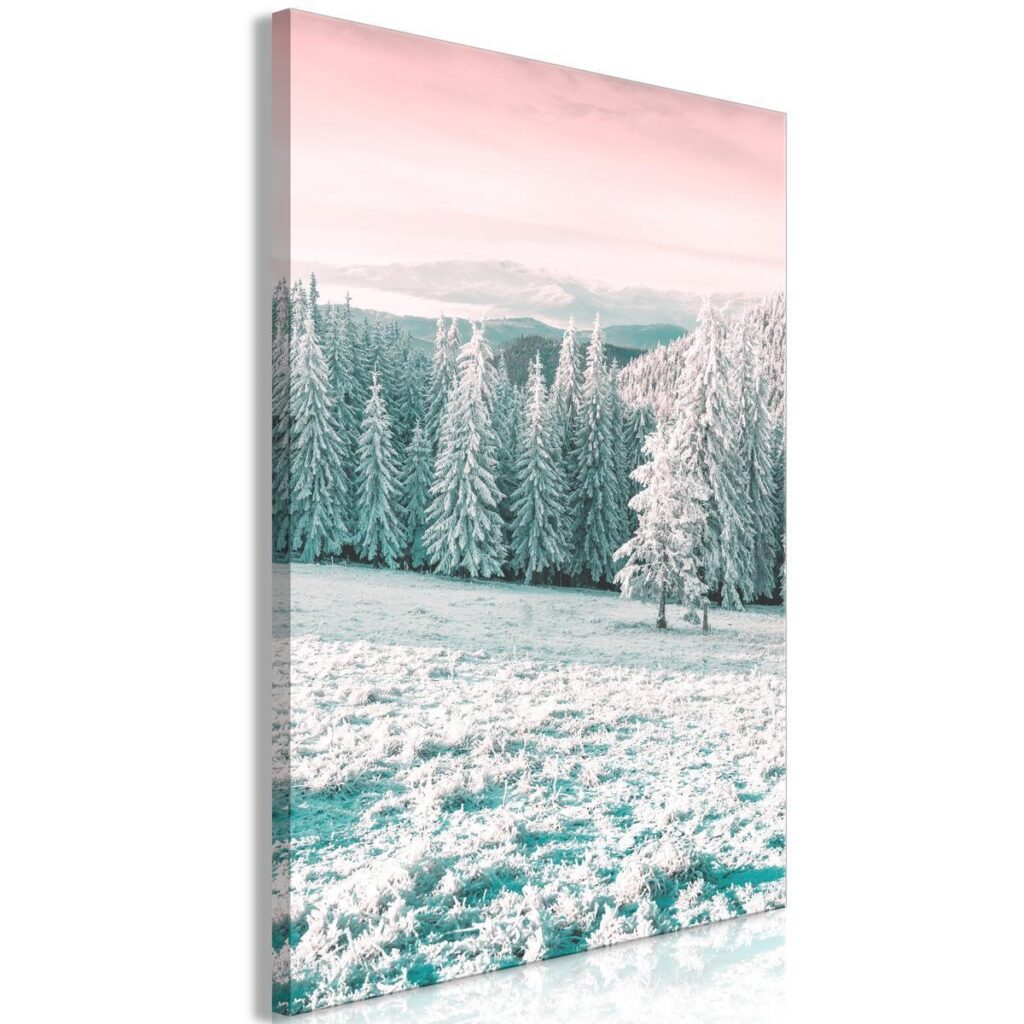 Schilderij - Severe Winter (1 Part) Vertical - Afbeelding 2