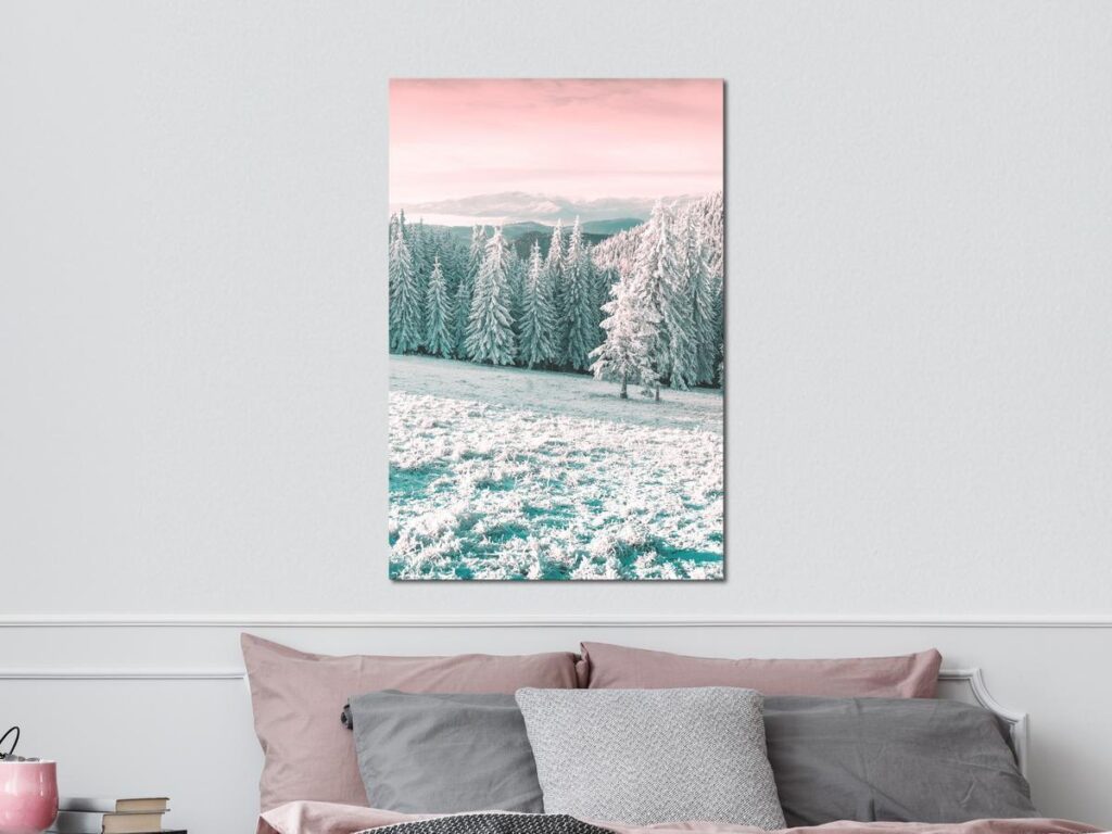 Schilderij - Severe Winter (1 Part) Vertical