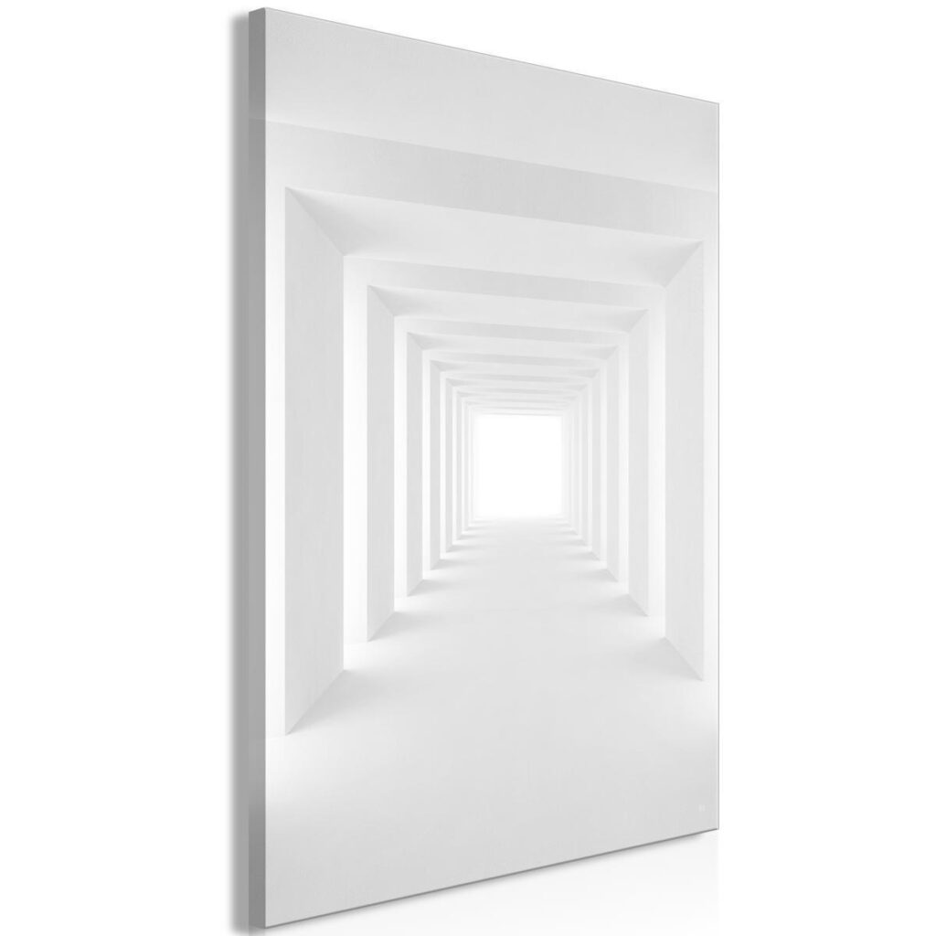 Schilderij - Shadow Tunnel (1 Part) Vertical - Afbeelding 2