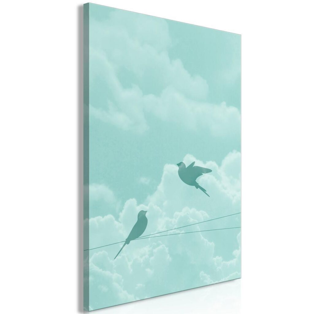 Schilderij - Shadow of Flight (1 Part) Vertical - Afbeelding 2