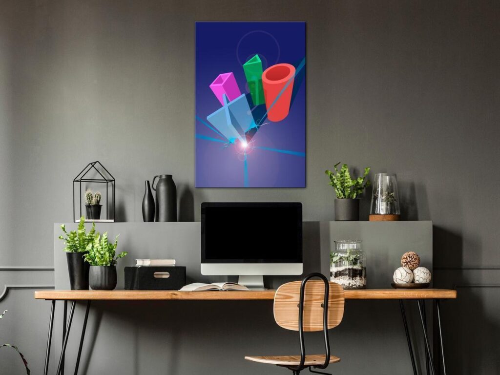 Schilderij - Shall We Play? (1 Part) Vertical