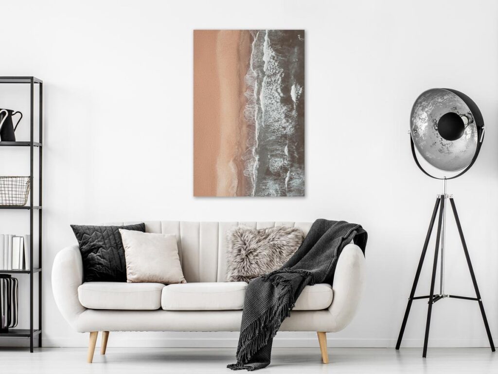 Schilderij - Shore Line (1 Part) Vertical