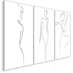 Schilderij - Silhouettes (Collection)