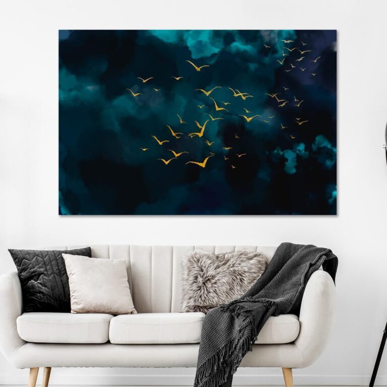 Schilderij - Sky Before the Storm (1 Part) Wide