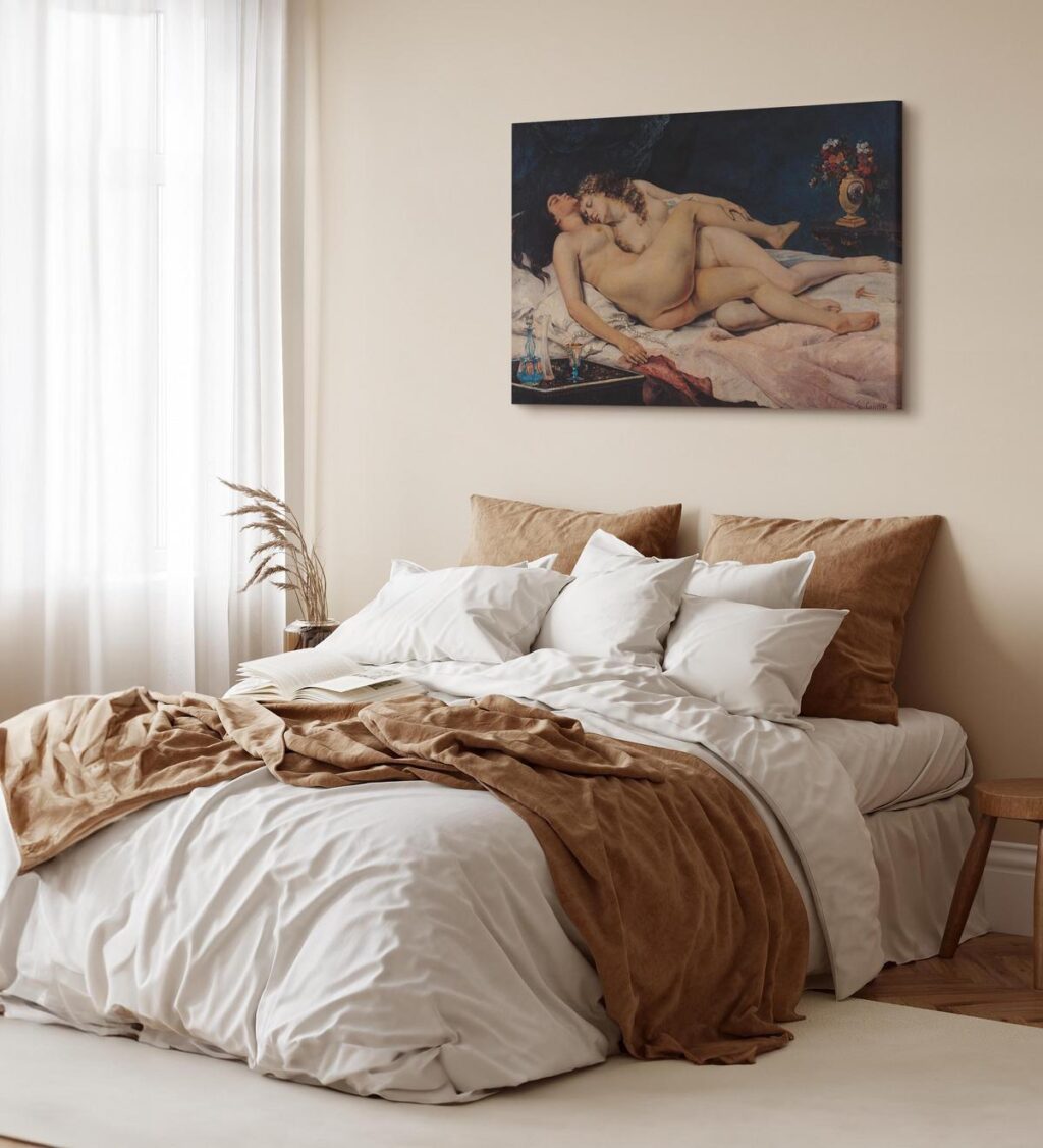 Schilderij - Sleeping - Afbeelding 2