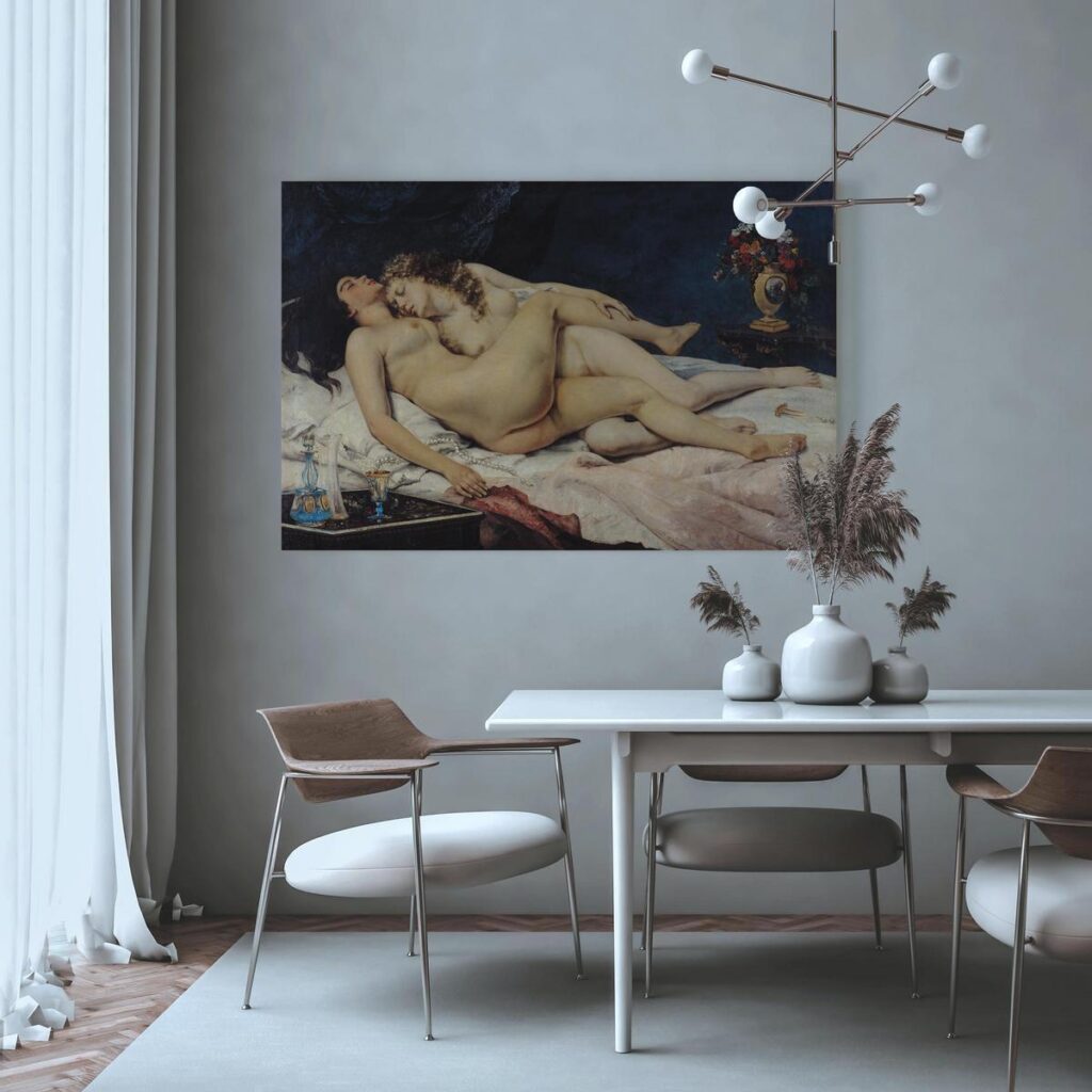 Schilderij - Sleeping - Afbeelding 3