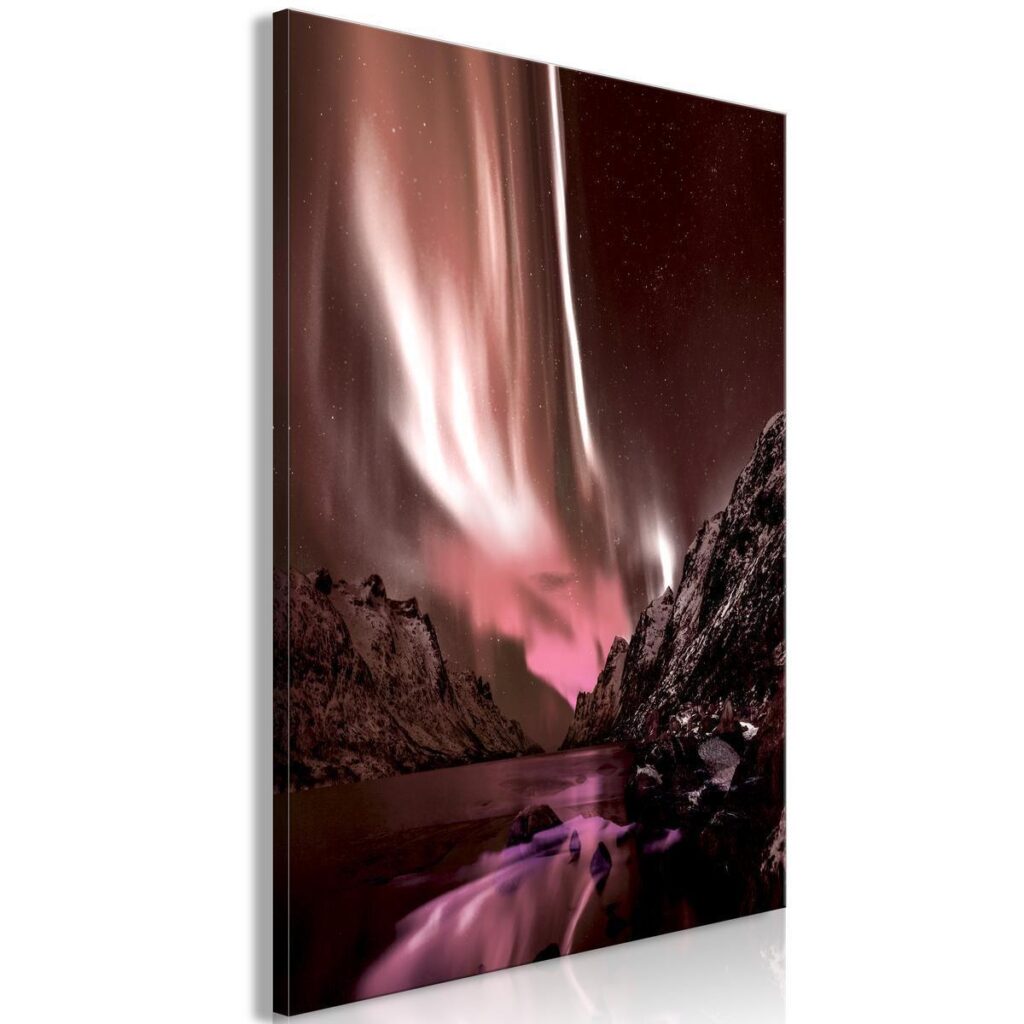 Schilderij - Sleepy Land (1 Part) Vertical - Afbeelding 2
