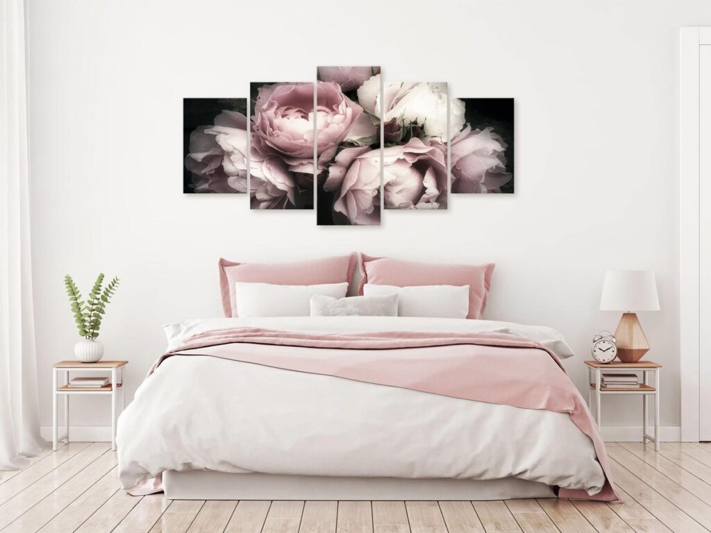 Schilderij - Smell of Rose (1 Part) Wide - Afbeelding 2