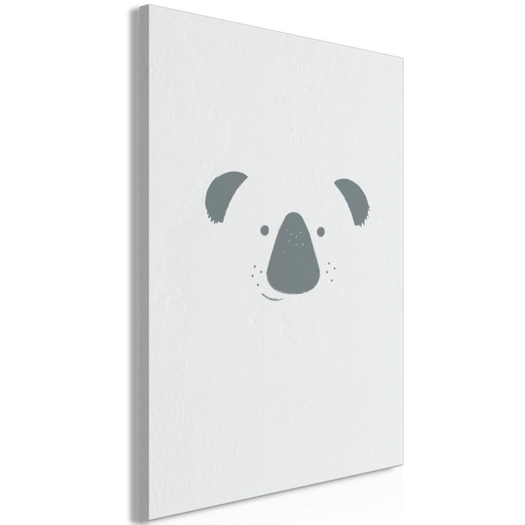 Schilderij - Smiling Koala (1 Part) Vertical - Afbeelding 2