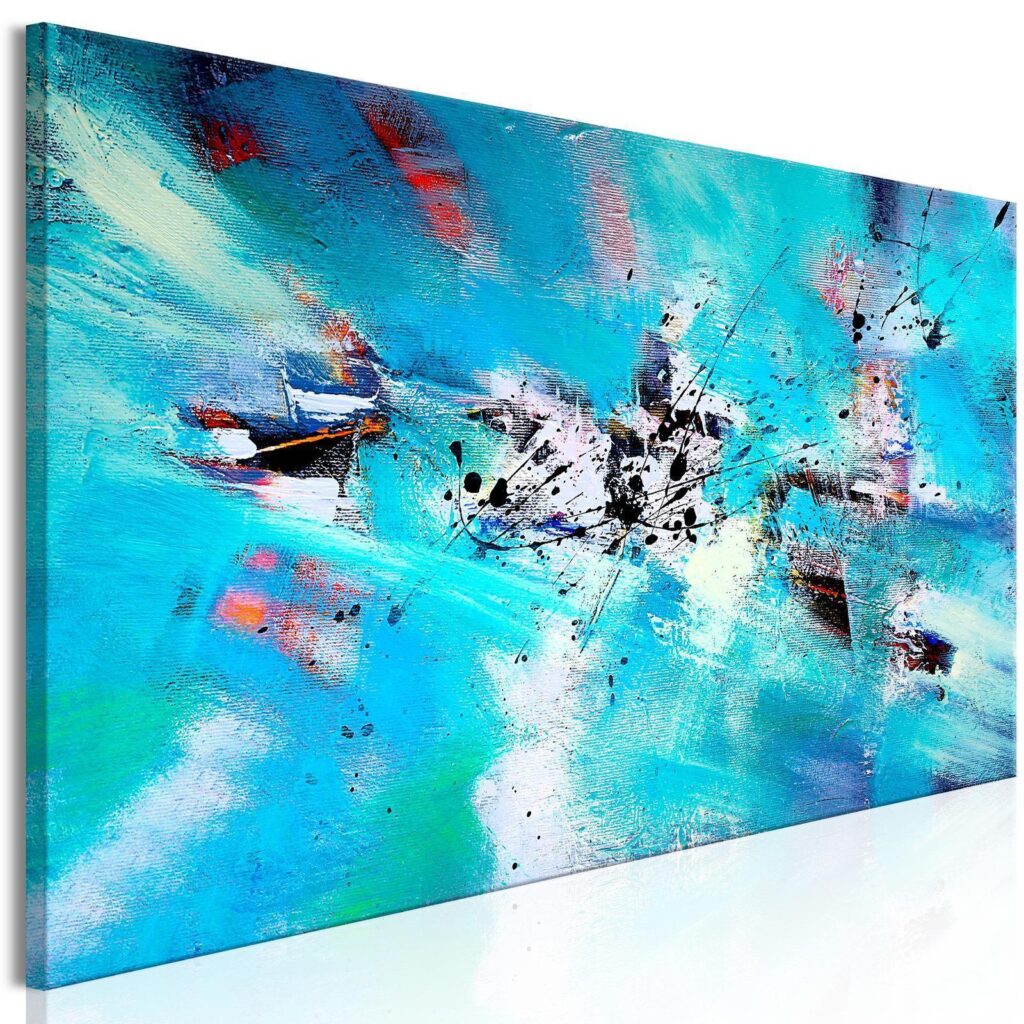 Schilderij - Snow Fun (1 Part) Narrow