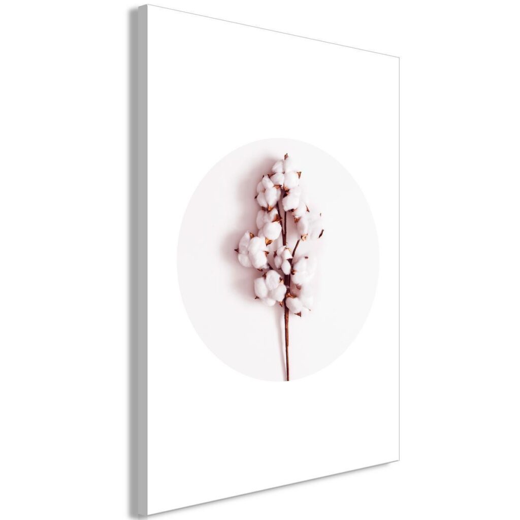Schilderij - Soft Cotton (1 Part) Vertical