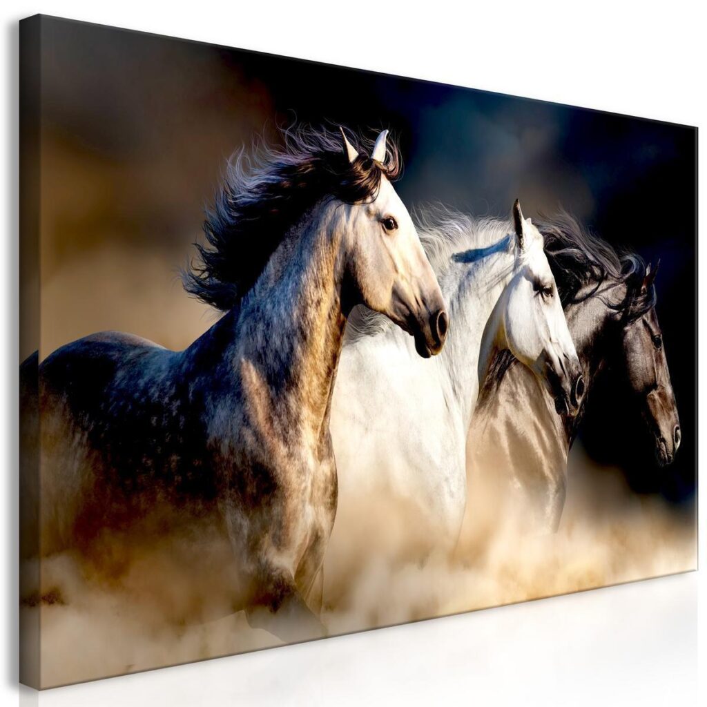 Schilderij - Sons of the Wind (1 Part) Wide