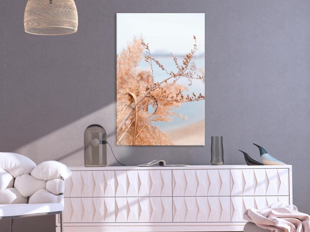 Schilderij - Sophisticated Twigs (1 Part) Vertical
