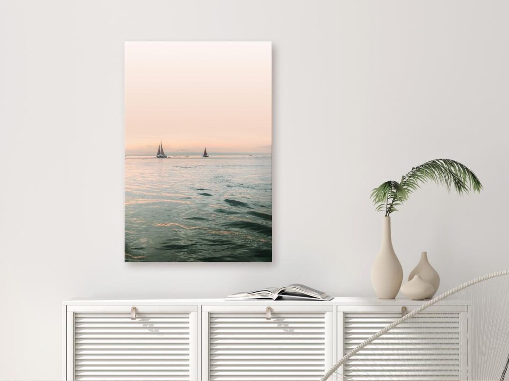 Schilderij - South Wind (1 Part) Vertical