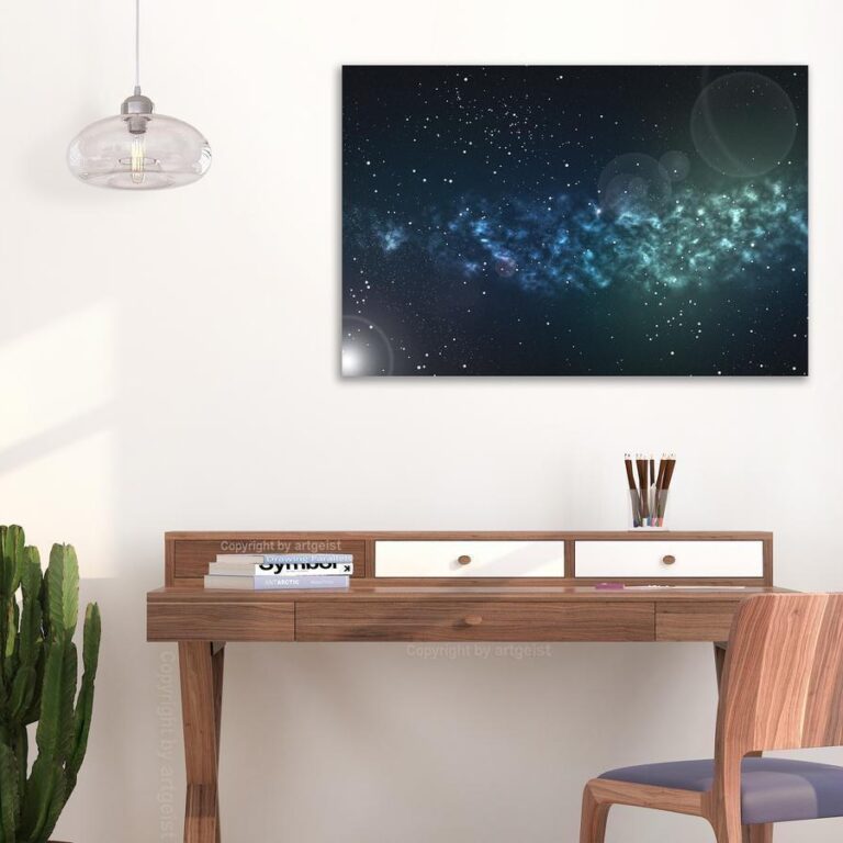 Schilderij - Space (1 Part) Wide