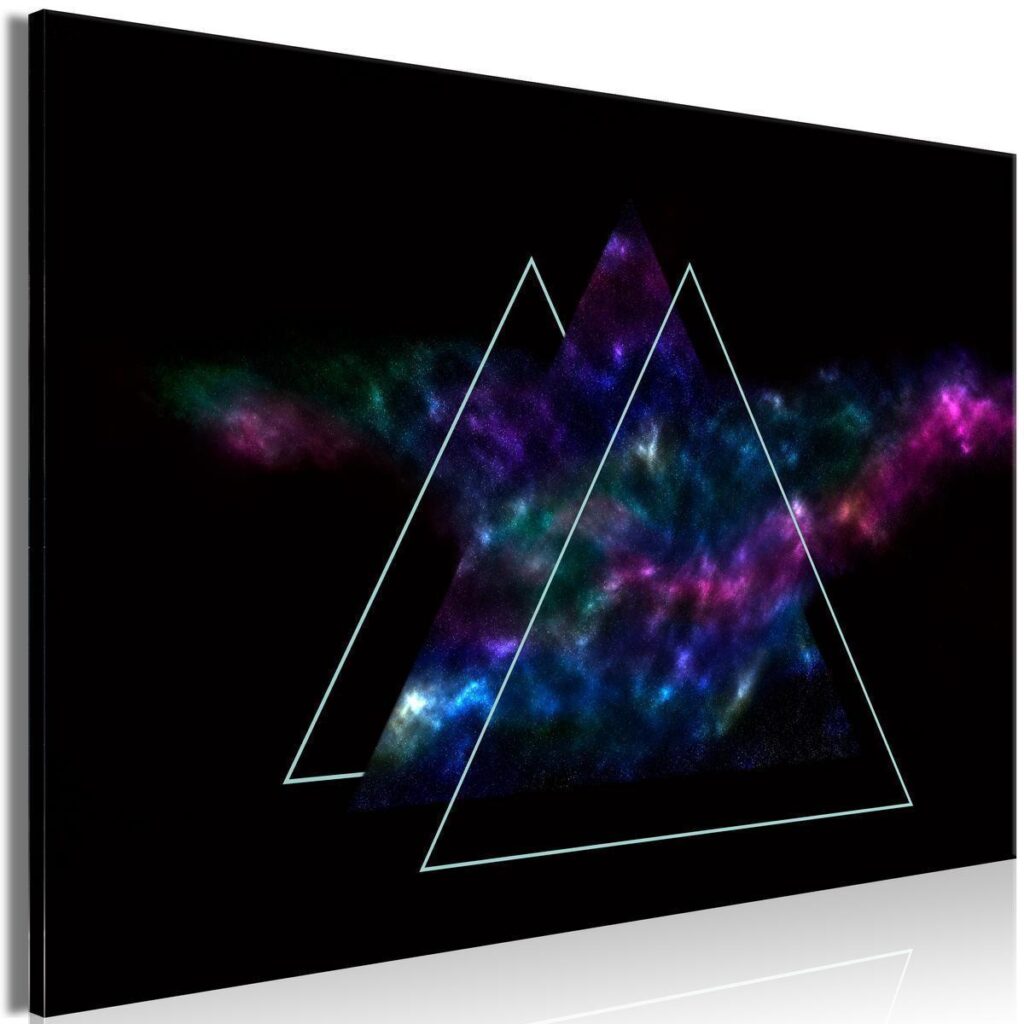 Schilderij - Space Mirror (1 Part) Wide - Afbeelding 2