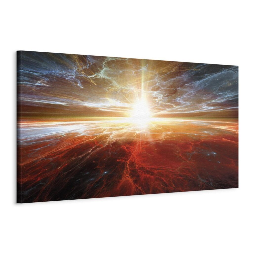 Schilderij - Space and Time Warp - Afbeelding 3