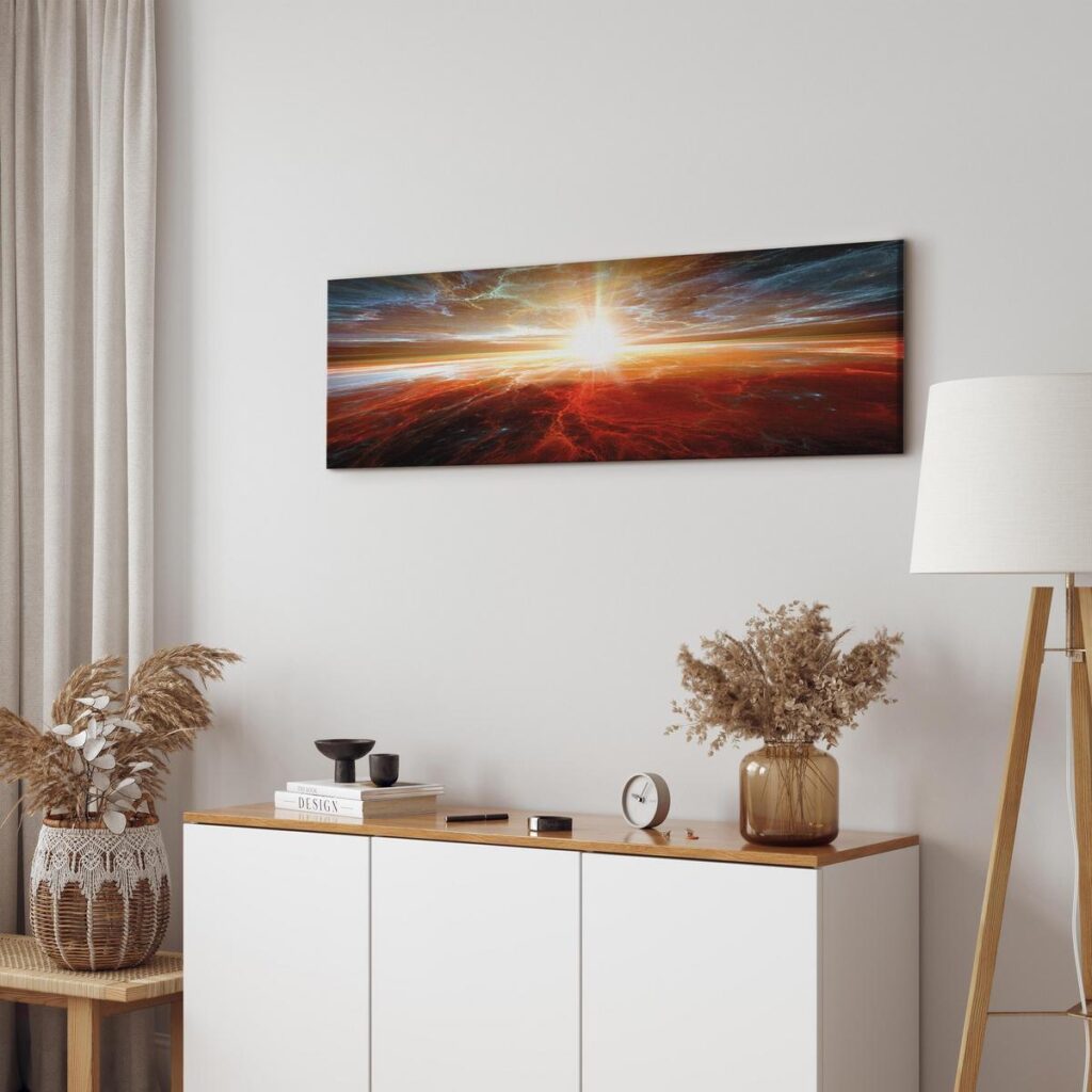 Schilderij - Space and Time Warp - Afbeelding 5