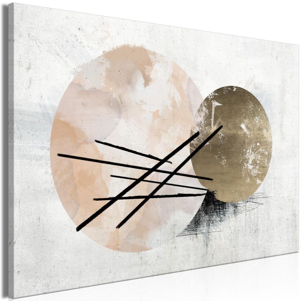 Schilderij - Spherical Composition (1 Part) Wide