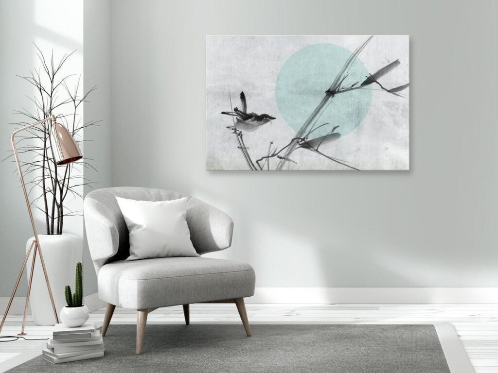 Schilderij - Spring Singing (1 Part) Wide