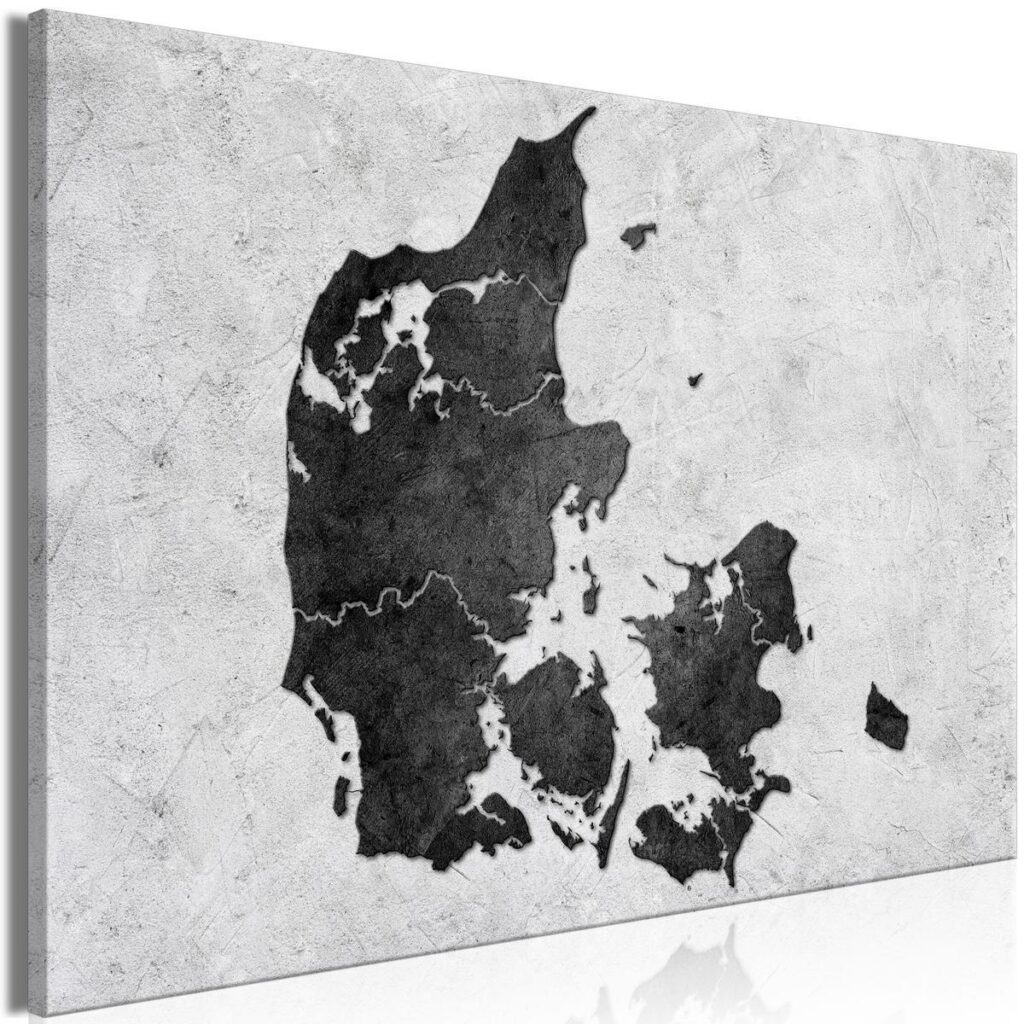 Schilderij - Stone Denmark (1 Part) Wide - Afbeelding 2