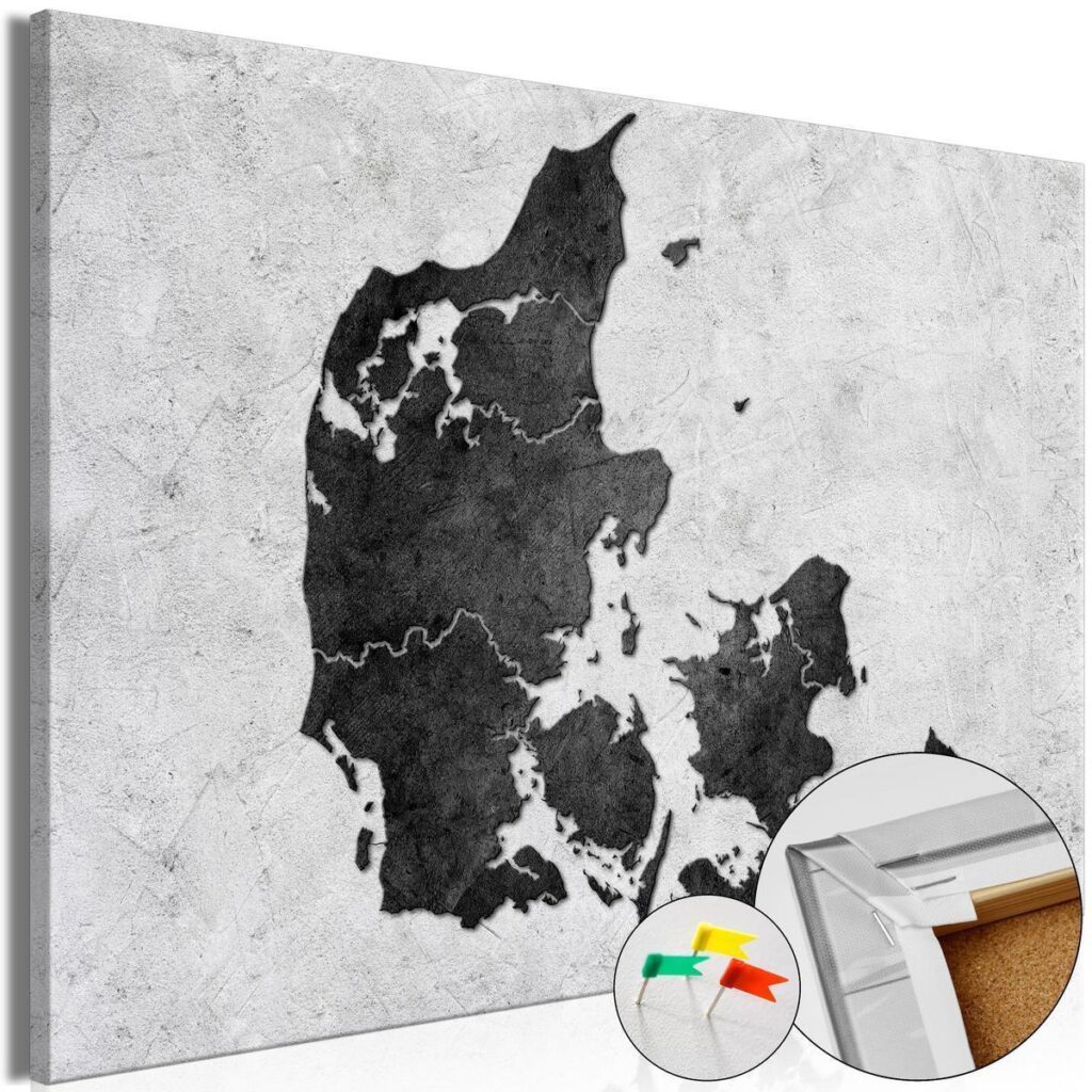 Schilderij - Stone Denmark (1 Part) Wide - Afbeelding 3