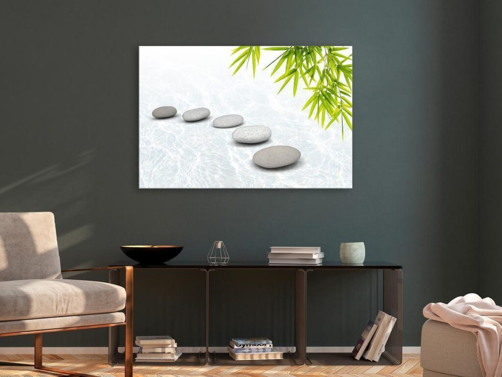 Schilderij - Stone Peace (1 Part) Wide - Afbeelding 2