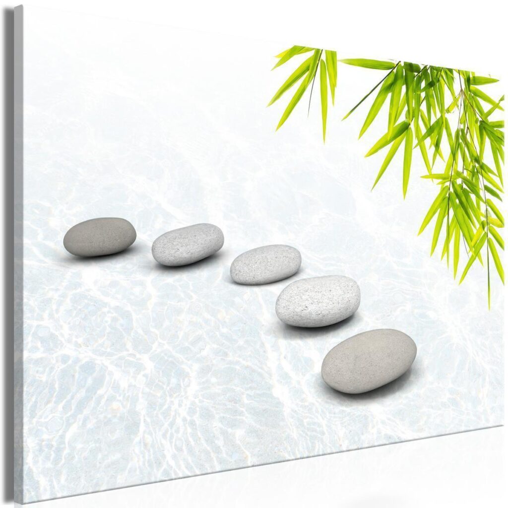 Schilderij - Stone Peace (1 Part) Wide