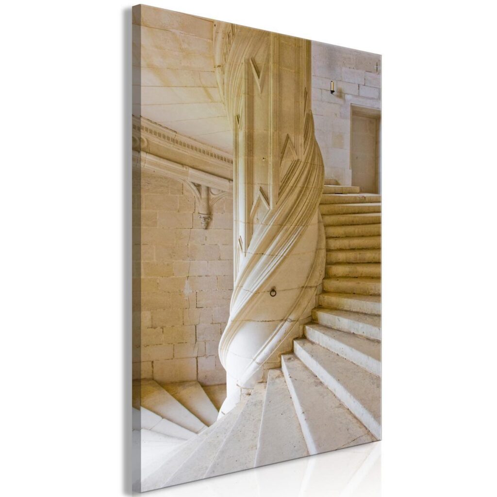 Schilderij - Stone Stairs (1 Part) Vertical - Afbeelding 2