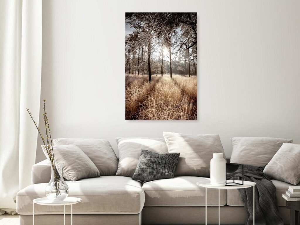Schilderij - Straight Into Love (1 Part) Vertical
