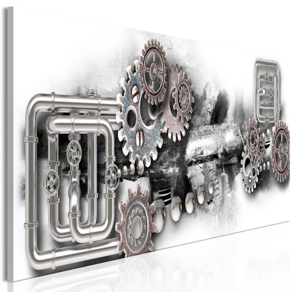 Schilderij - Strange Machine (1 Part) Narrow - Afbeelding 2