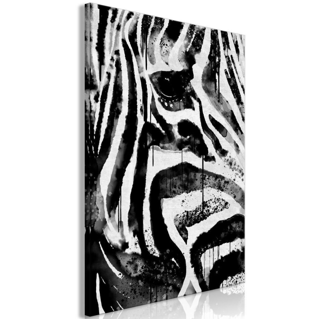 Schilderij - Striped Nature (1 Part) Vertical - Afbeelding 2