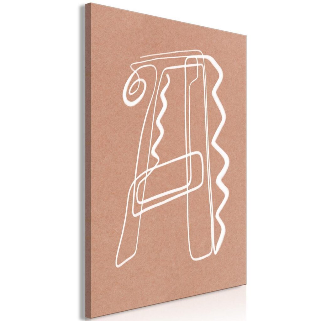 Schilderij - Stylish A (1 Part) Vertical - Afbeelding 2