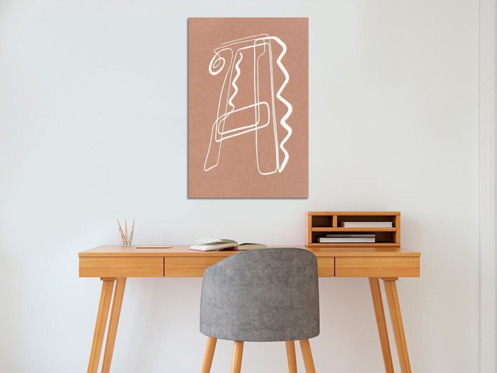 Schilderij - Stylish A (1 Part) Vertical