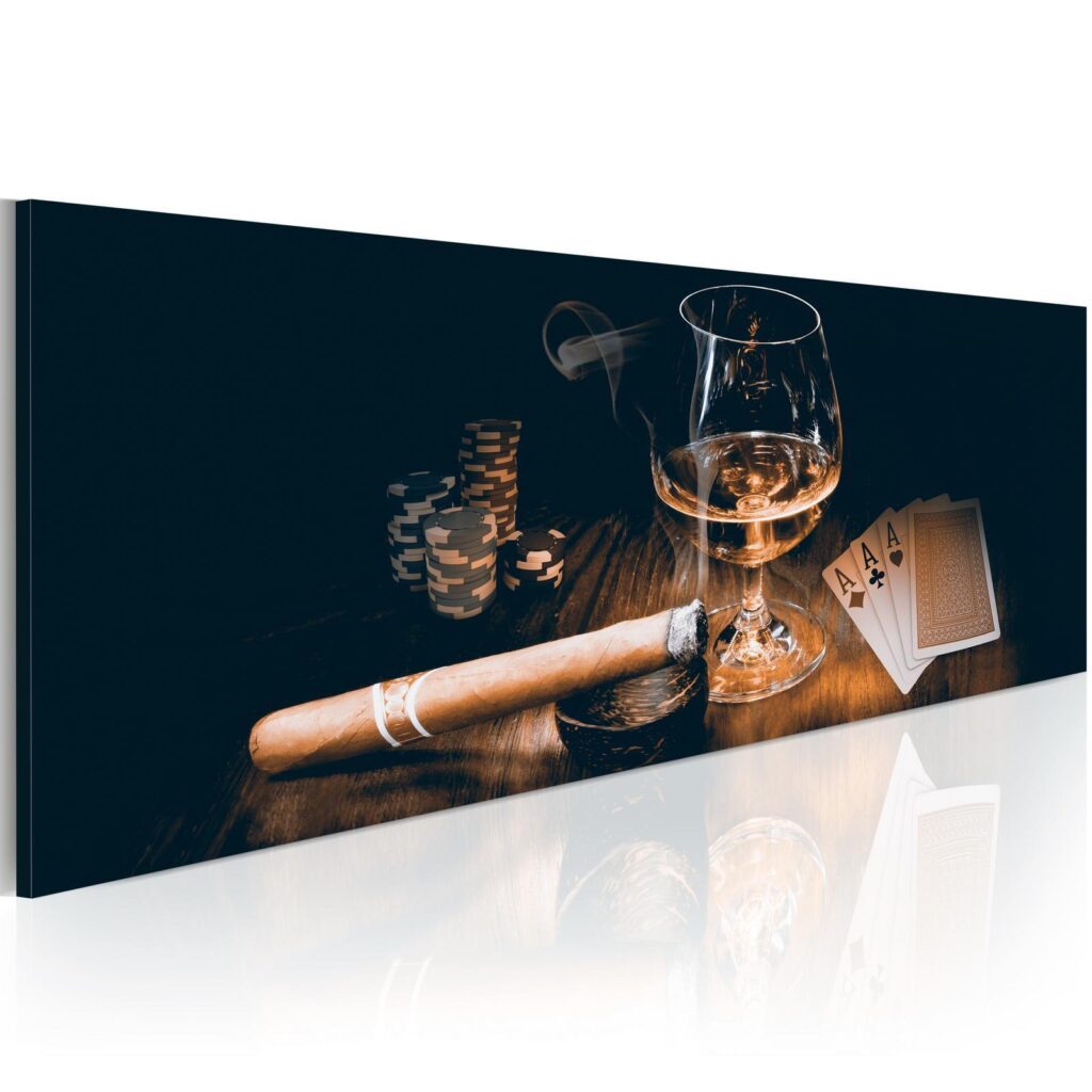 Schilderij - Stylish Entertainment - Afbeelding 2