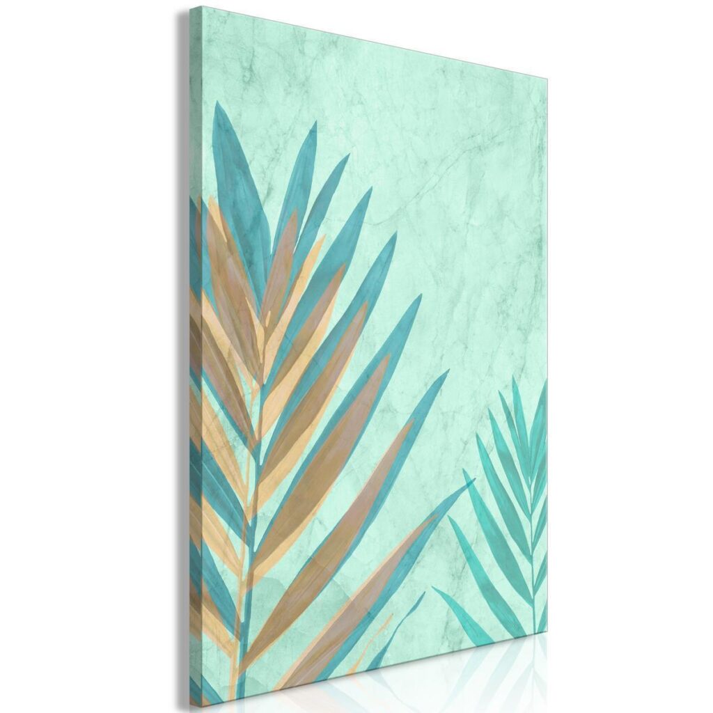 Schilderij - Subtle Exotic (1 Part) Vertical - Afbeelding 2