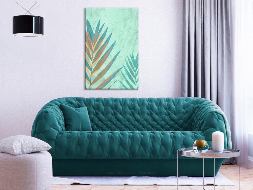 Schilderij - Subtle Exotic (1 Part) Vertical