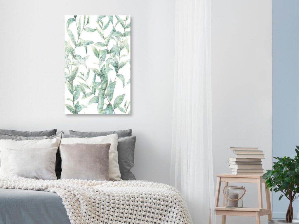Schilderij - Subtle Rustling (1 Part) Vertical - Afbeelding 2